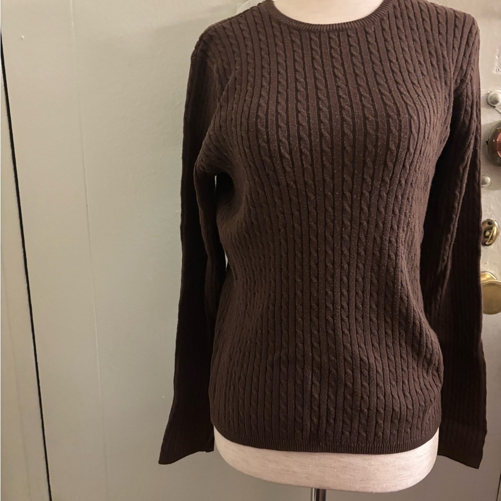 Vintage Women’s Wainscott Brown Sweater